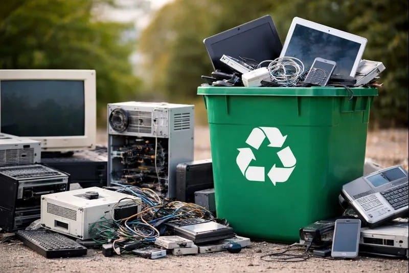 E-Waste scrap for recycling